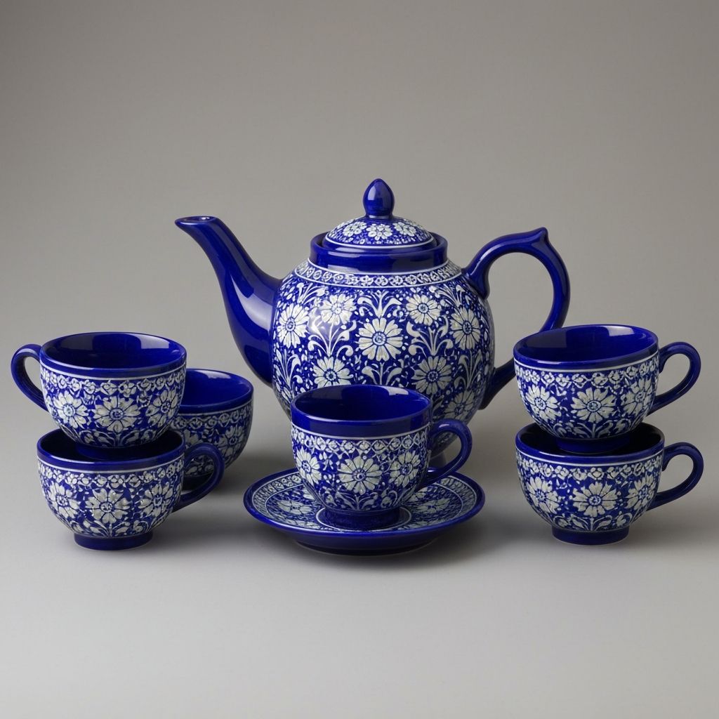 Ceramic Tea Set (6pcs)